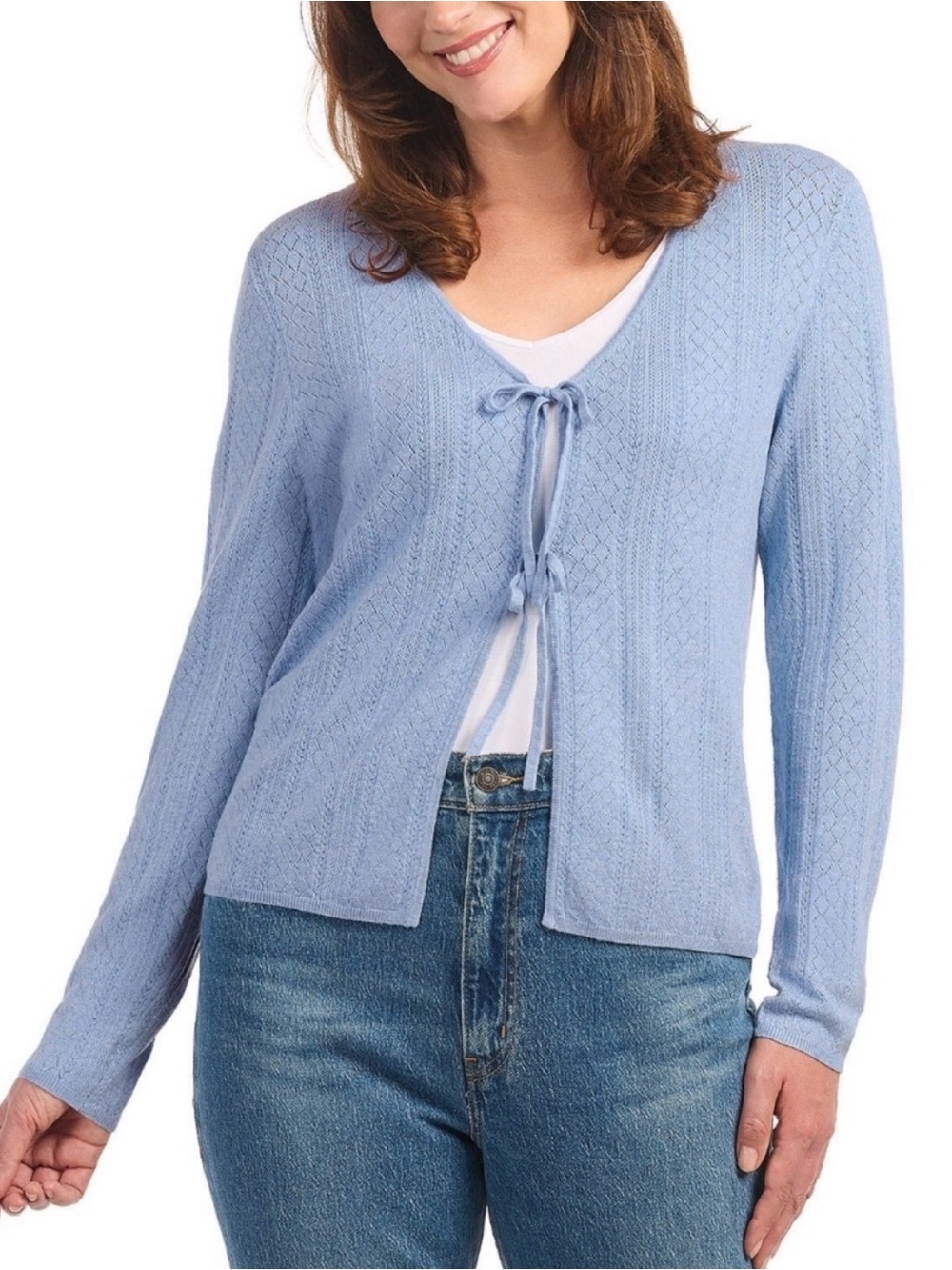 Bow Front Cardigan